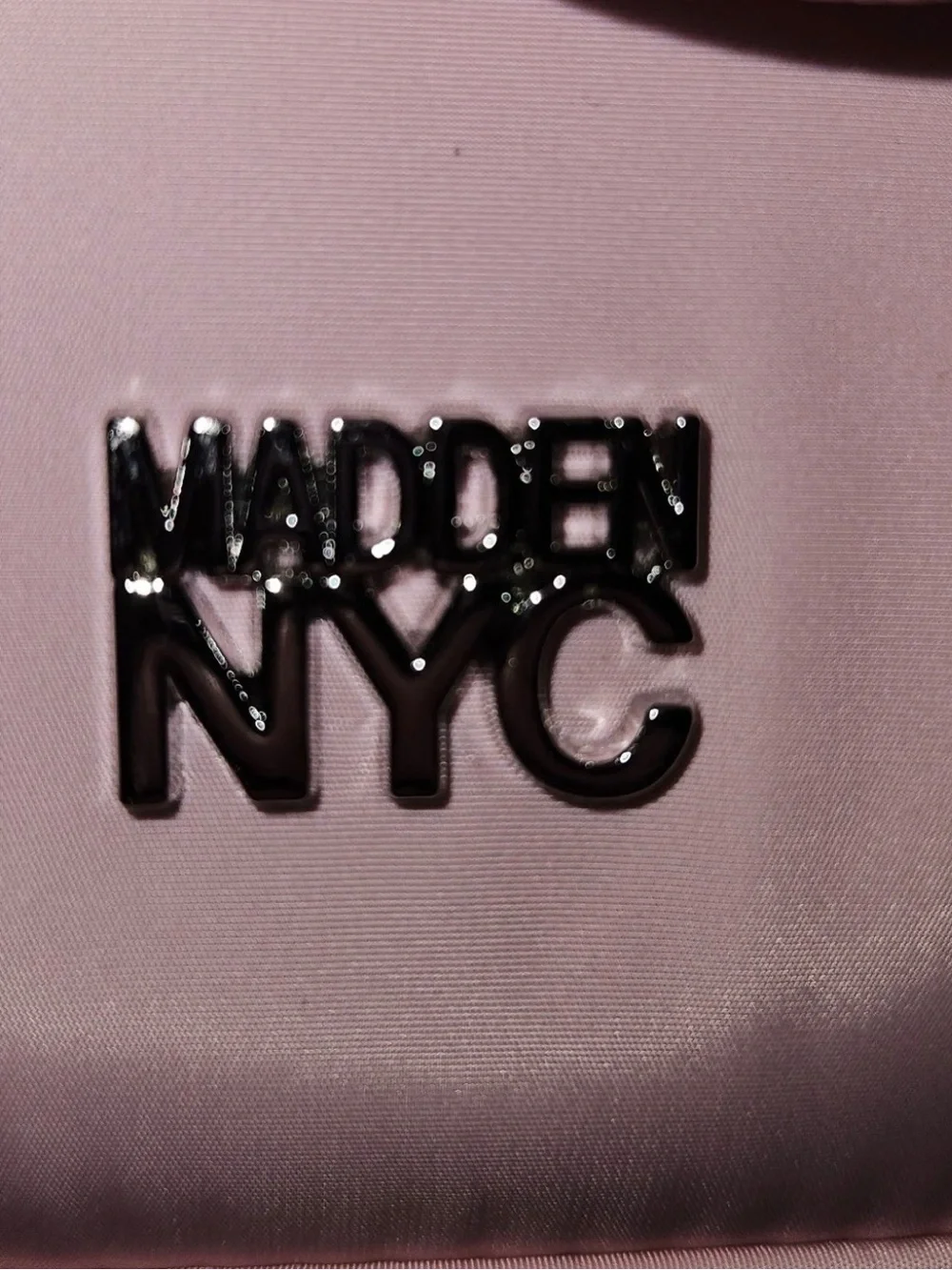 Madden NYC Pink Micro Crossbody Bag with Pouch & Strap